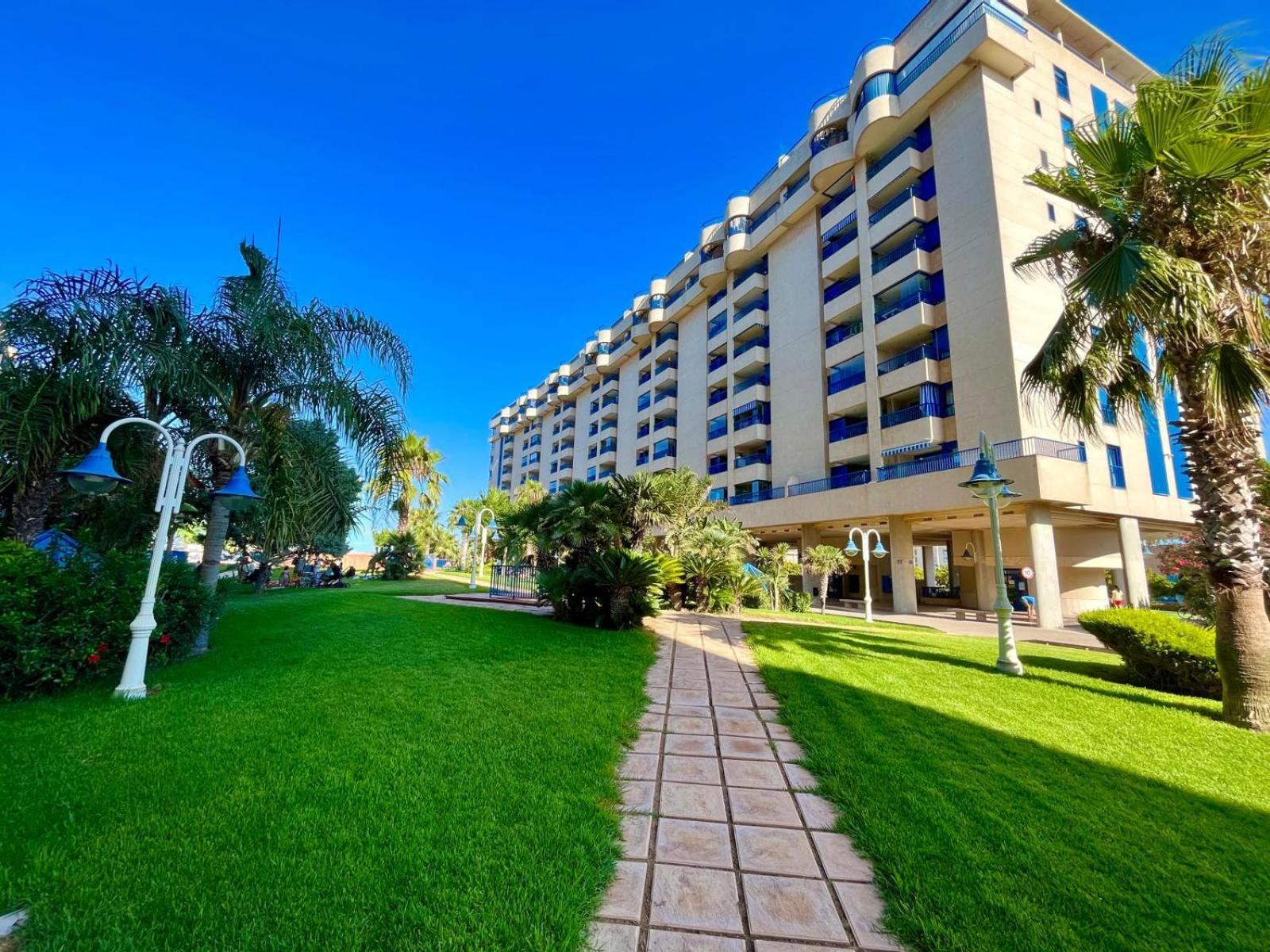 Blue Beach Apartment+Oceanview+Private Parking Valencia Exteriör bild